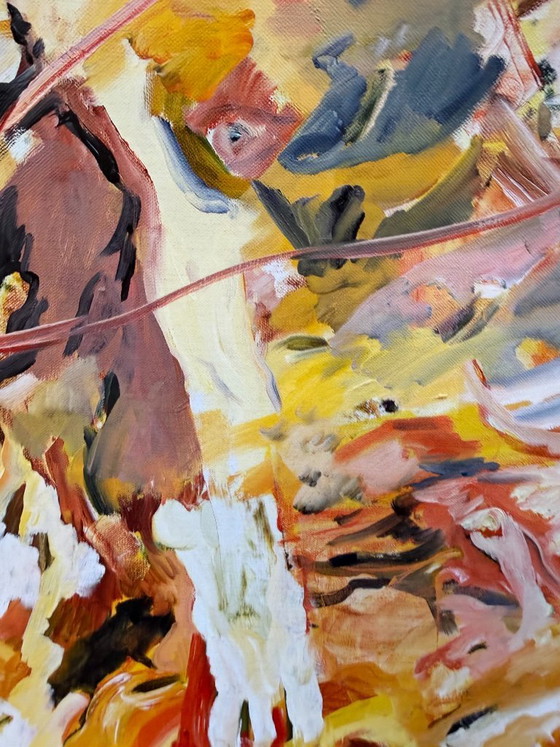 Image 1 of Cecily Brown, the Aspiring Subordinate, 2023, Copyright Cecily Brown, Courtnesy the Artist and Thomas Dane Gallery