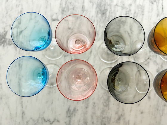 Image 1 of 12x Likörgläser italienisch 1950er Jahre