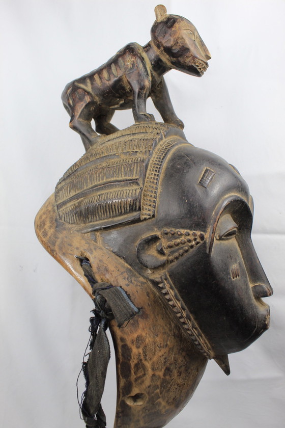 Masque Africain Baoulé – Sculptures, Wood (photo 4 of 10)