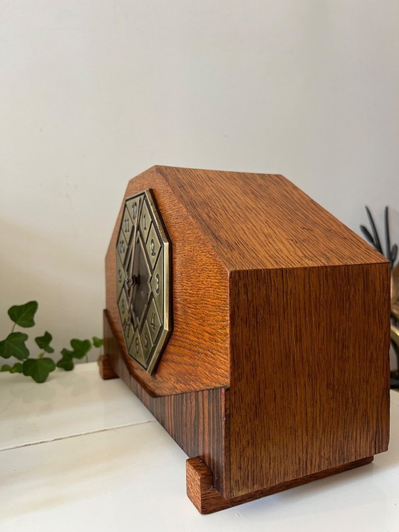 Image 1 of Timeless Art Deco clock (A'dam school style)