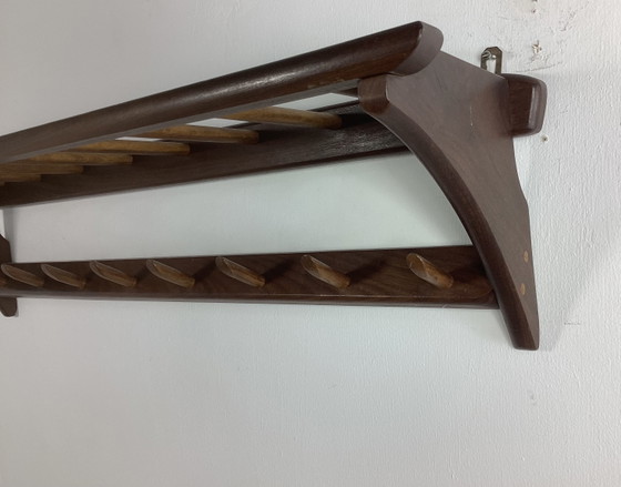 Image 1 of Appendiabiti vintage danese in teak anni Sessanta