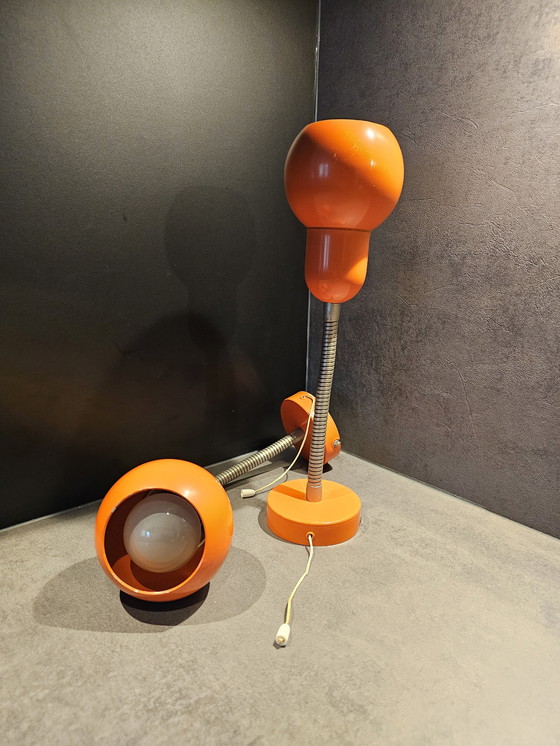 Image 1 of 2 vintage wandlampen, 70s