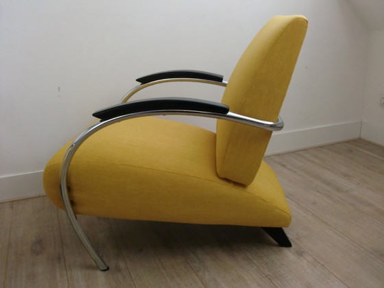 Gelderland 5470 Design Jan Des Bouvrie As New 2x – Armchairs, Chrome (photo 5 of 6)