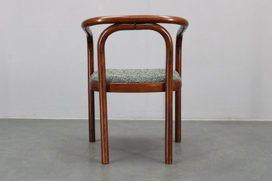 Image 1 of Sedia laterale restaurata in legno di faggio Antonin Suman degli anni '70 di Ton, Cecoslovacchia