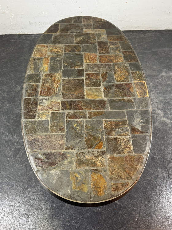 Image 1 of French ceramic coffee table 1960s