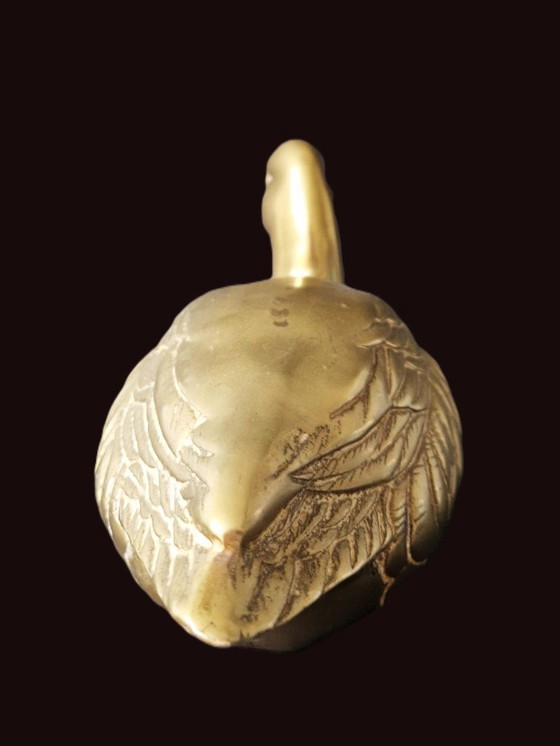 Image 1 of Pato grande de cobre macizo - años 70 - 1245 gramos