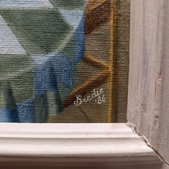 Image 1 of Kunstwerk genaamd Het Rode Jasje van Bredie uit 1986