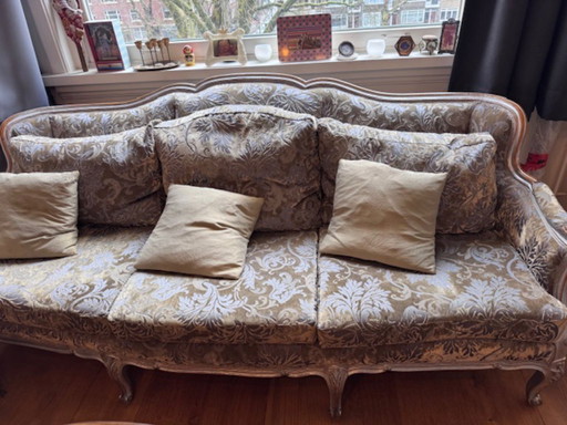 Canapé 3 places baroque vintage - en super état !