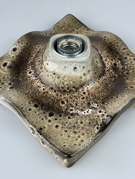 Image 1 of 60s 70s Aplique Ceramica Siglo Medio Diseño Space Age