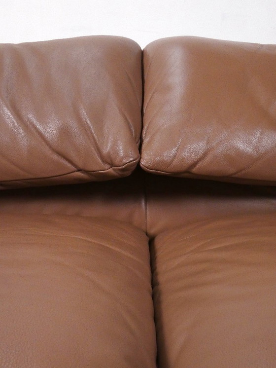 Image 1 of Conjunto Cassina Maralunga 2 plazas en piel mocca