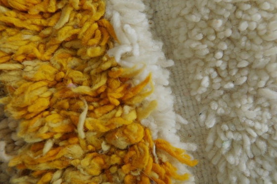 Image 1 of Alfombra de lana natural hecha a mano, tamaño 150/250 cm.