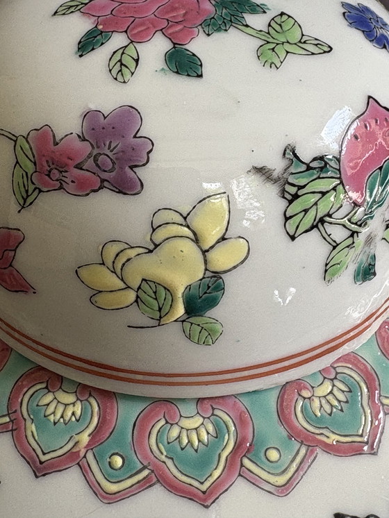 Image 1 of Pentola cinese con coperchio, vintage