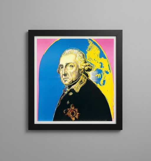 Warhol, Andy - Friedrich der Große - Kunstdruck - 65 x 61 cm