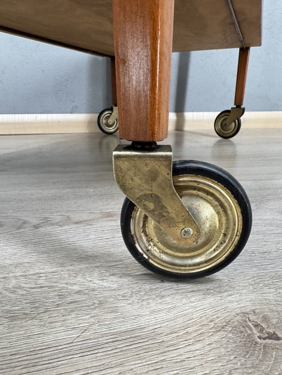 Image 1 of Chariot de service Mid Century Modern | design scandinave | ca. 1960