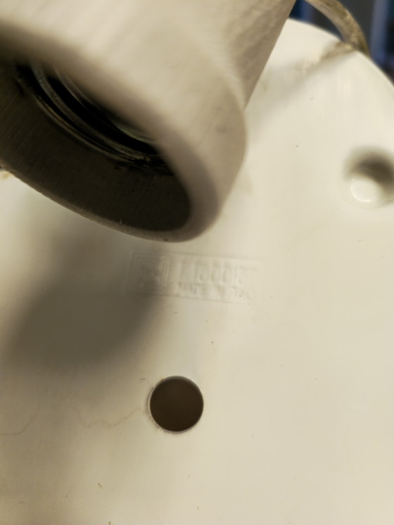 Image 1 of Vintage Murano Wandlamp Plafondlamp Plafonnière Messing Glas