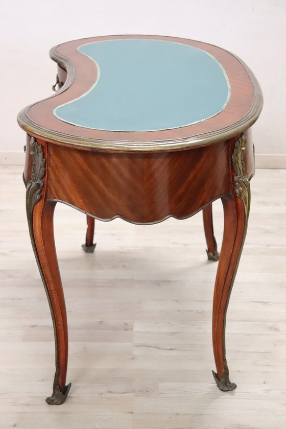 Image 1 of Elegant Louis XV Style Writing Desk, Italy 20th century