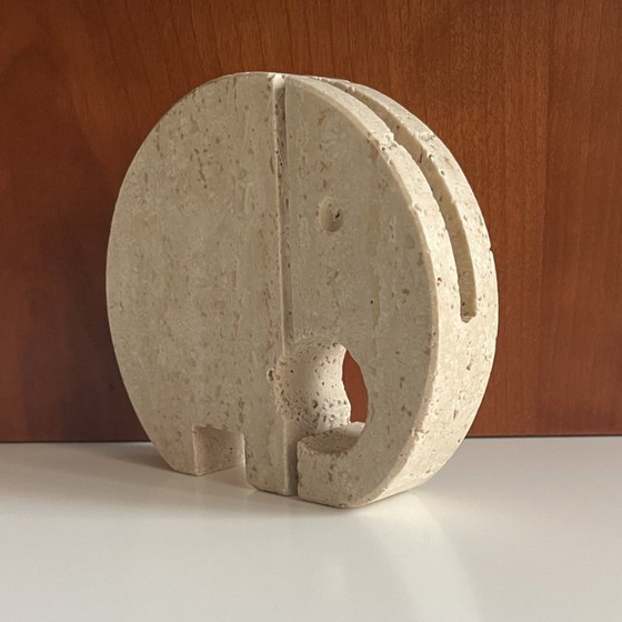 Portacarte in travertino scultura elefante Fratelli Mannelli – Oggetti decorativi, Stone (photo 4 of 5)