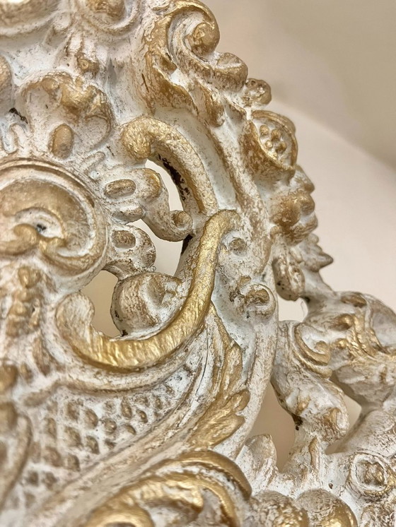 Image 1 of Antieke kuifspiegel 121x78cm