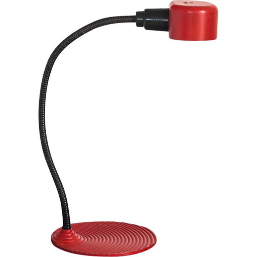 Lámpara de mesa industrial vintage, España, 1970