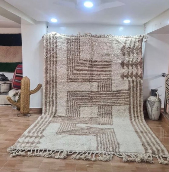 Image 1 of Beni Ouarain handgefertigter Teppich 300x200 cm