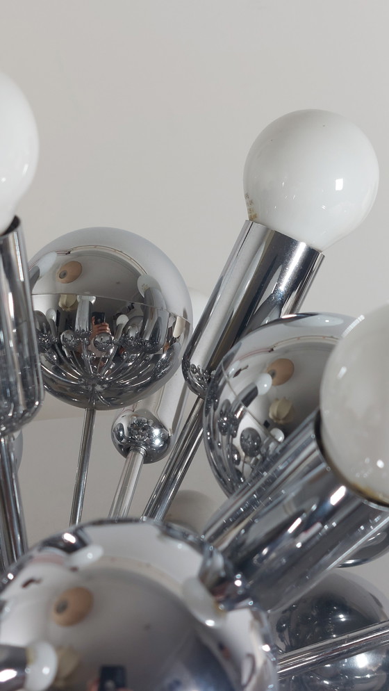 Image 1 of Lampada da soffitto/parete vintage Sputnik Space Age, Cosack, anni '70
