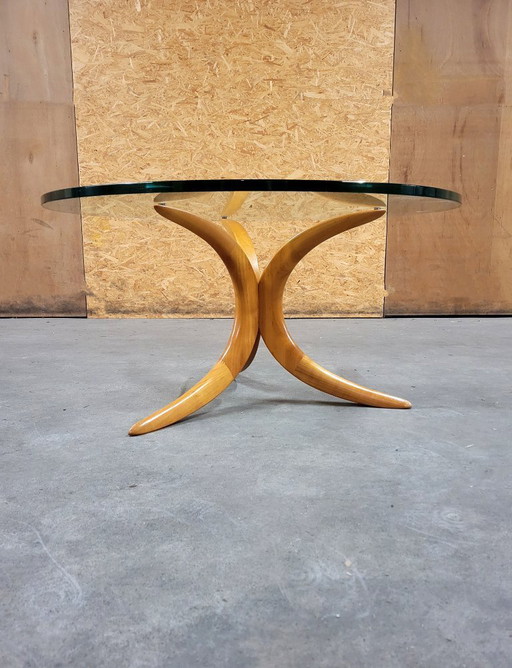 Table basse design vintage par Alma Möbel 1960