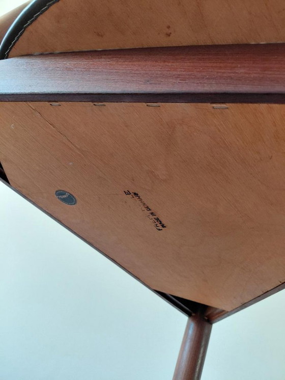 Image 1 of Vintage eettafel met stoelen van Hans Olsen voor Frem Rojle