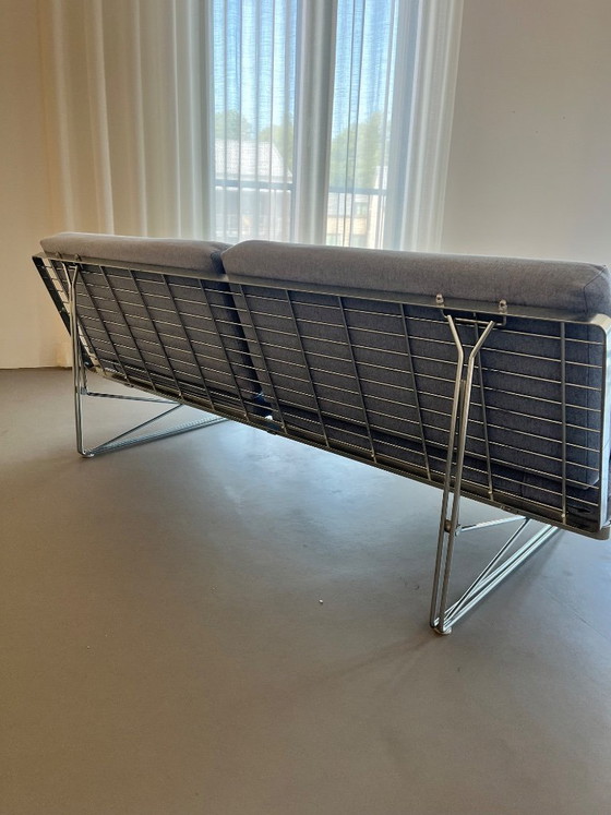 IKEA Moment Bank Door Niels Gammelgaard - Opnieuw Gestoffeerd - 100% Wol Van De Ploeg – Banken, Metal, Wool (photo 4 of 11)