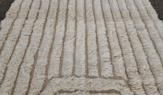 Image 1 of Handgemaakt Beni Ouraine-tapijt, traditioneel vakmanschap, afmeting 2/3 m