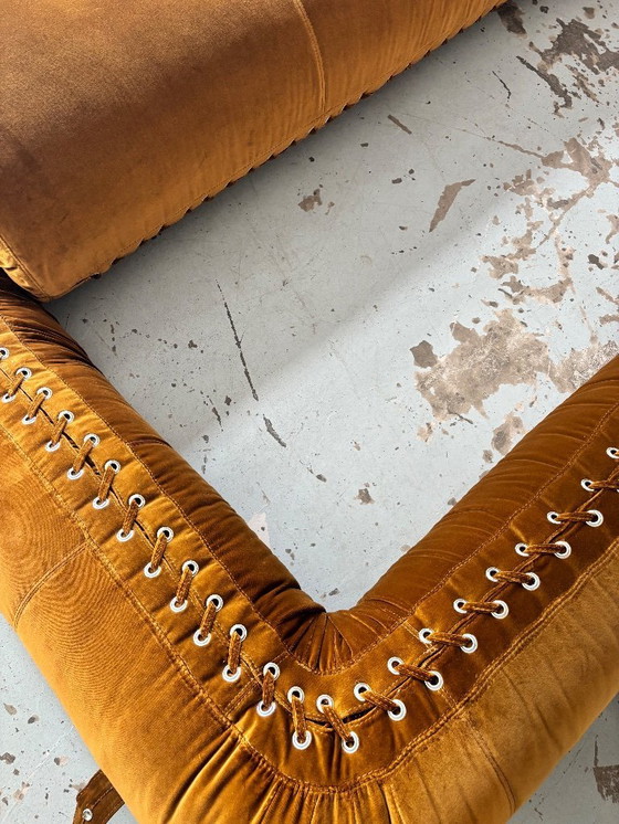 Image 1 of Sofá de tres plazas "Anfibio" de Alessandro Becchi para Giovaneti, años 70