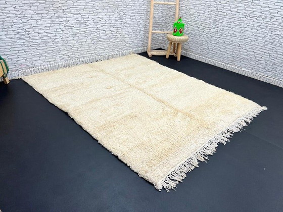 Image 1 of Naturelle tapis en laine fait main 4/3m 