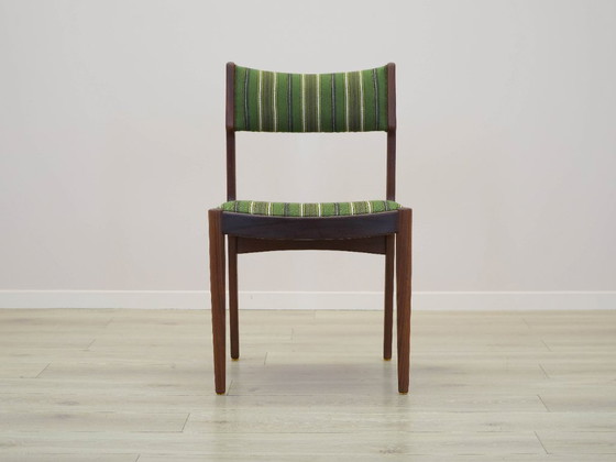 Image 1 of Juego de dos sillas de teca, diseño danés, década de 1970, fabricadas en Dinamarca.