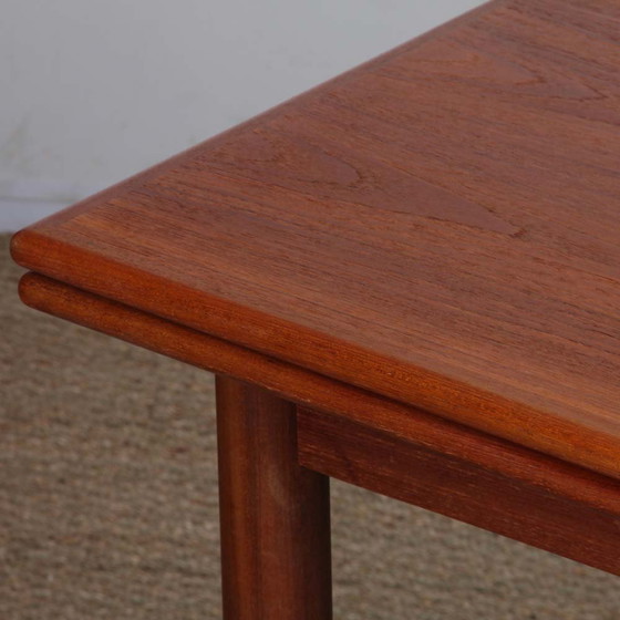 Image 1 of Scandinavische vintage uitschuifbare eettafel uit 1960