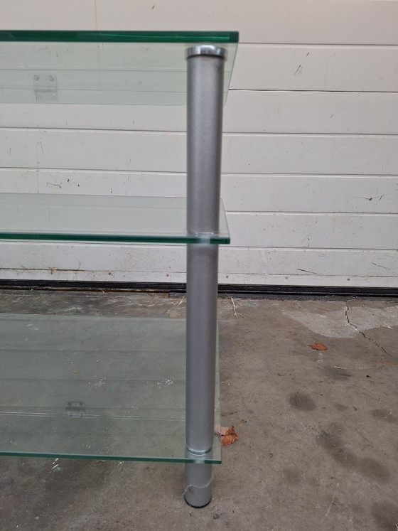 tavolino per la TV – Console, Glass, Metal (photo 4 of 5)