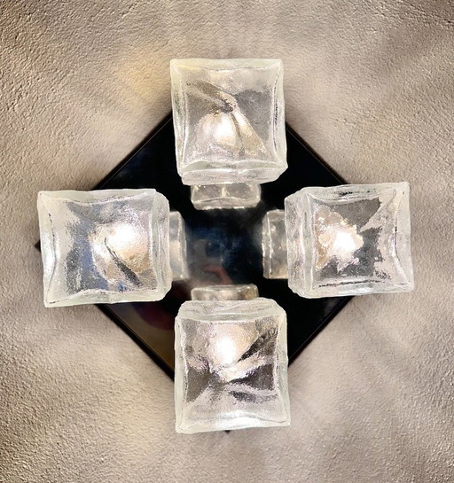 Vintage Kalmar Ice Cube Lamp