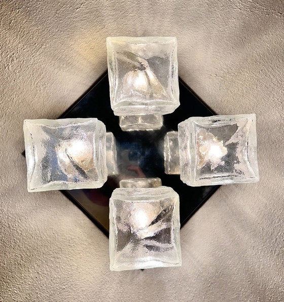 Image 1 of Vintage Kalmar Ice Cube Lamp