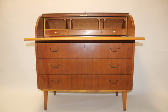 Image 1 of Secrétaire vintage élégante – compacte et pratique