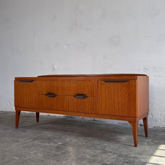 Image 1 of British Remploy Sideboard with Brass Handles, 1960