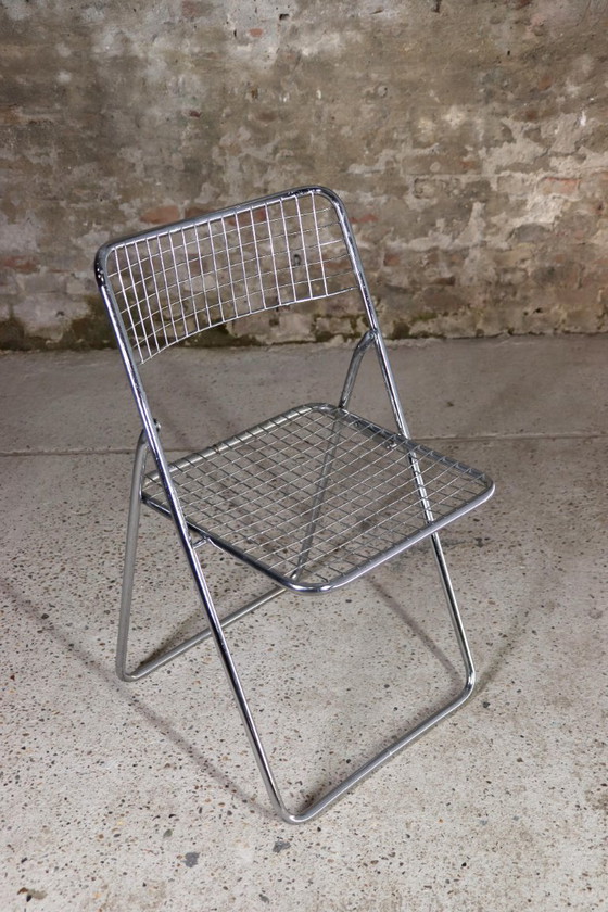 Image 1 of IKEA - Rappen - Ted Net Chair - Chrome - Niels Gammelgaard - 1976