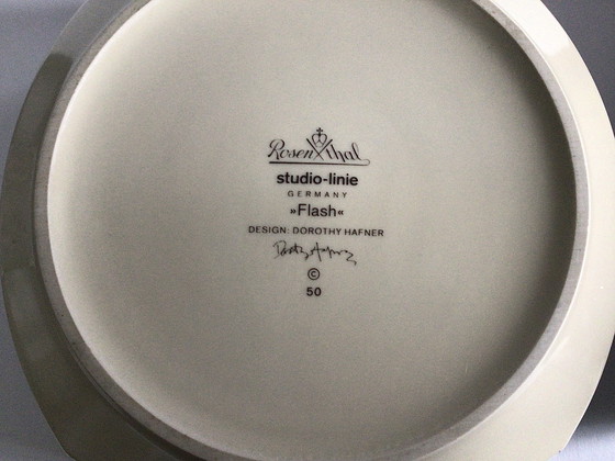 Image 1 of Rosenthal Dorothy Hafner Flash Eine Vase und eine Schale