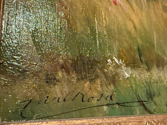 Image 1 of Mario Carl-Rosa (1853-1913) - 19th century oil painting