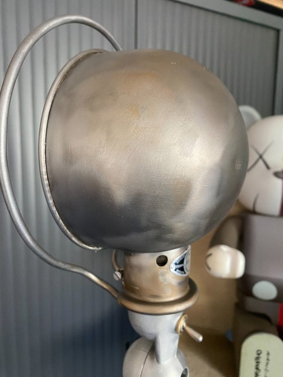 Image 1 of Jieldé 2-arm lamp with matte industrial vintage clear varnish