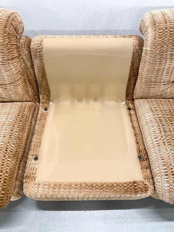 Image 1 of Vintage modulaire elementenbank – jaren 70 - Mid Century Modern