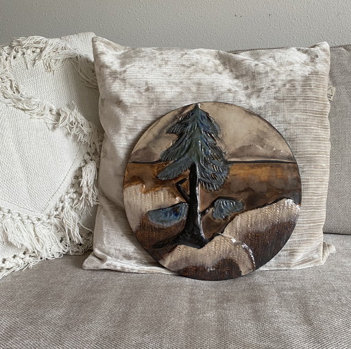 Letrero mural de cerámica Ruscha