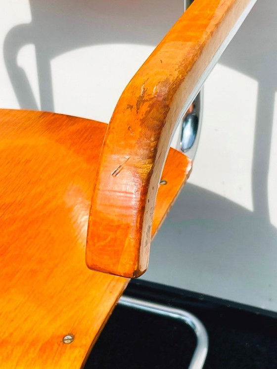 Image 1 of 3 vintage stoelen Mart Stam [ Bauhaus ] industrieel 1930s