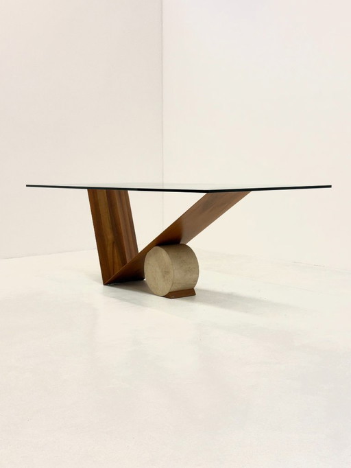 Valentino dining table by Emanuele Zenere for Cattelan