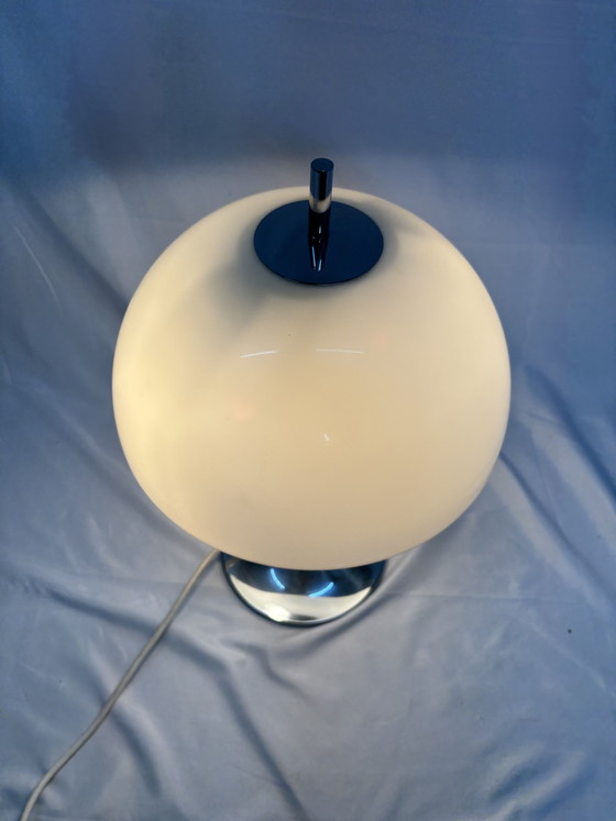 Image 1 of Vintage space age 'Mushroom' tafellamp Frank Bentler, Wila