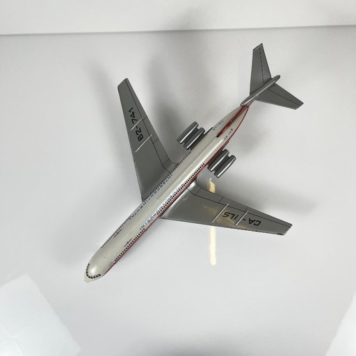 Avion de ligne miniature vintage des années 1960-70