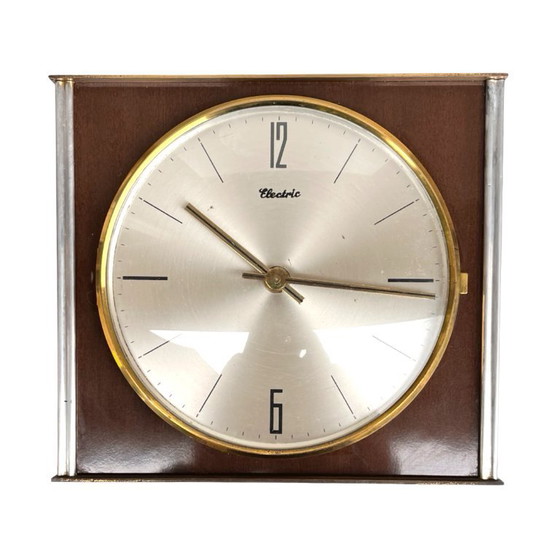 Image 1 of Blessing elektrische wandklok, Duitsland, jaren 60-70 – Mid-Century Modern-stijl