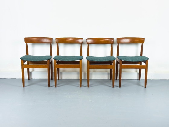 Image 1 of Teak Dining Chairs by Farsø Møbelfabrik, 1960s, Set of 4